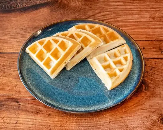Golden waffle